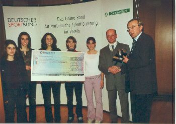 Die erfolgreichen Spielerinnen des Vereins