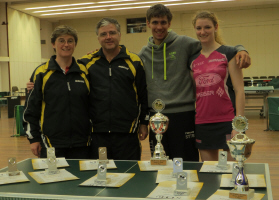 Judith und Andy Kreismeister im Einzel