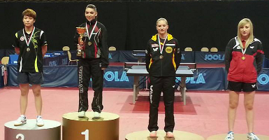 Charlotte erneut auf dem Podium in Ungarn