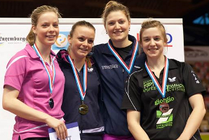 Carole Hartmann gewinnt zweimal Bronze