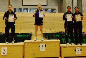 Carolin Freude gewinnt bei Landesmeisterschaften zwei Titel